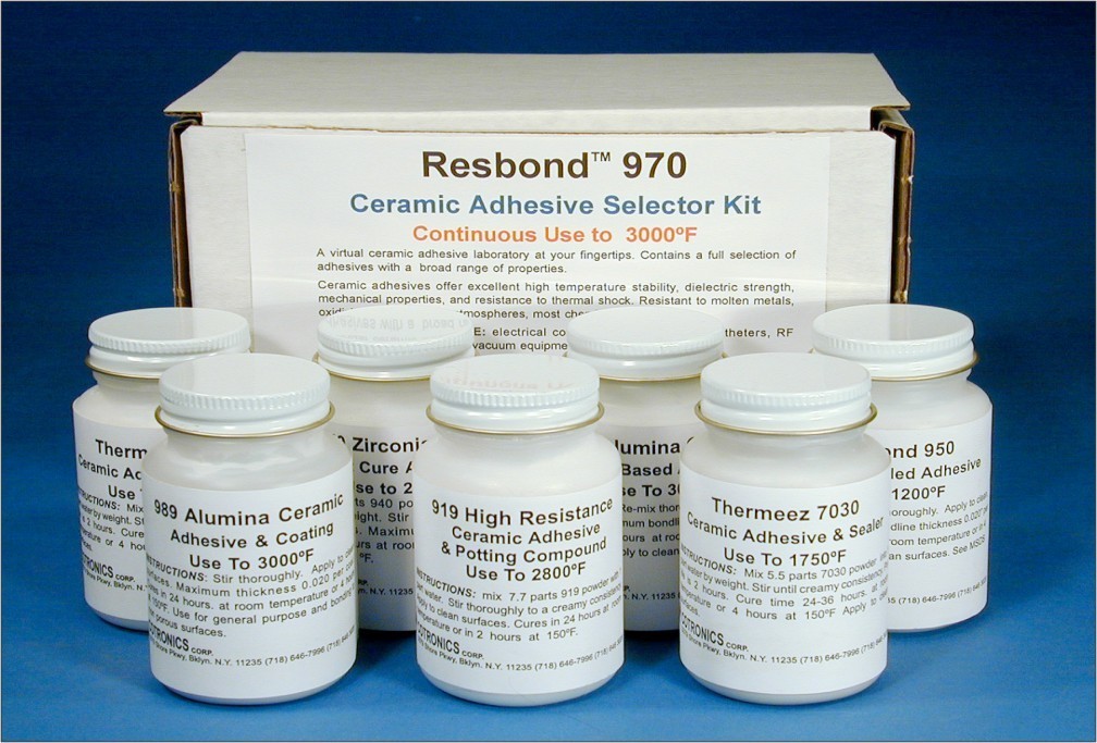 Resbond 970N High Temp Adhesive Selector Kit