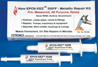 Epox-eez RK454 500°F Machinable Aluminum Putty, Pre-Measured Kits